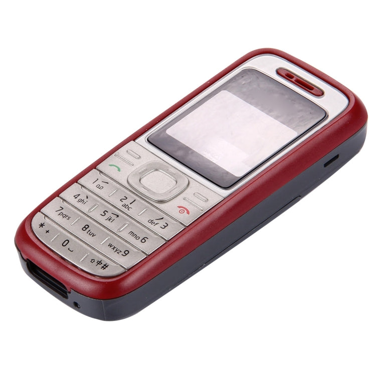 Full Housing Cover (Front Cover + Middle Frame Bezel + Battery Back Cover) for Nokia 1200 / 1208 / 1209, For Nokia 1200, For Nokia 1200 / 1208 / 1209