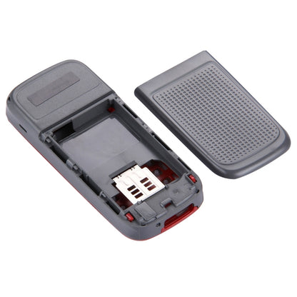 Full Housing Cover (Front Cover + Middle Frame Bezel + Battery Back Cover) for Nokia 1200 / 1208 / 1209, For Nokia 1200, For Nokia 1200 / 1208 / 1209
