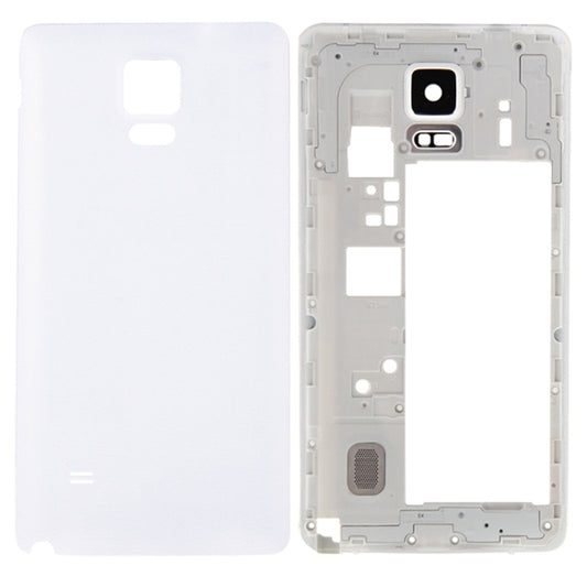 For Galaxy Note 4 / N910F Full Housing Cover (Middle Frame Bezel Back Plate Housing Camera Lens Panel + Battery Back Cover ) , For Samsung Galaxy Note 4 / N910F