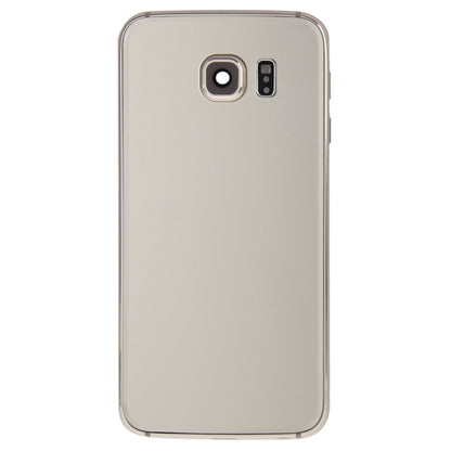 For Galaxy S6 Edge / G925 Full Housing Cover (Back Plate Housing Camera Lens Panel + Battery Back Cover ) , For Samsung Galaxy S6 edge