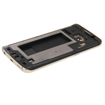 For Galaxy S6 Edge / G925 Full Housing Cover (Front Housing LCD Frame Bezel Plate + Back Plate Housing Camera Lens Panel + Battery Back Cover ) , For Samsung Galaxy S6 edge