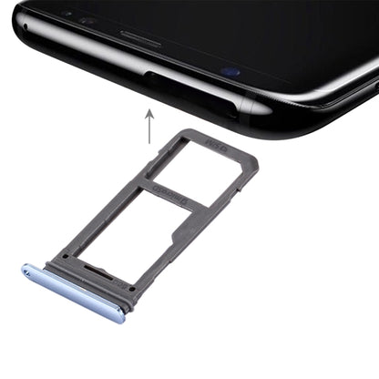 For Galaxy S8 SIM Card Tray + Micro SD Tray