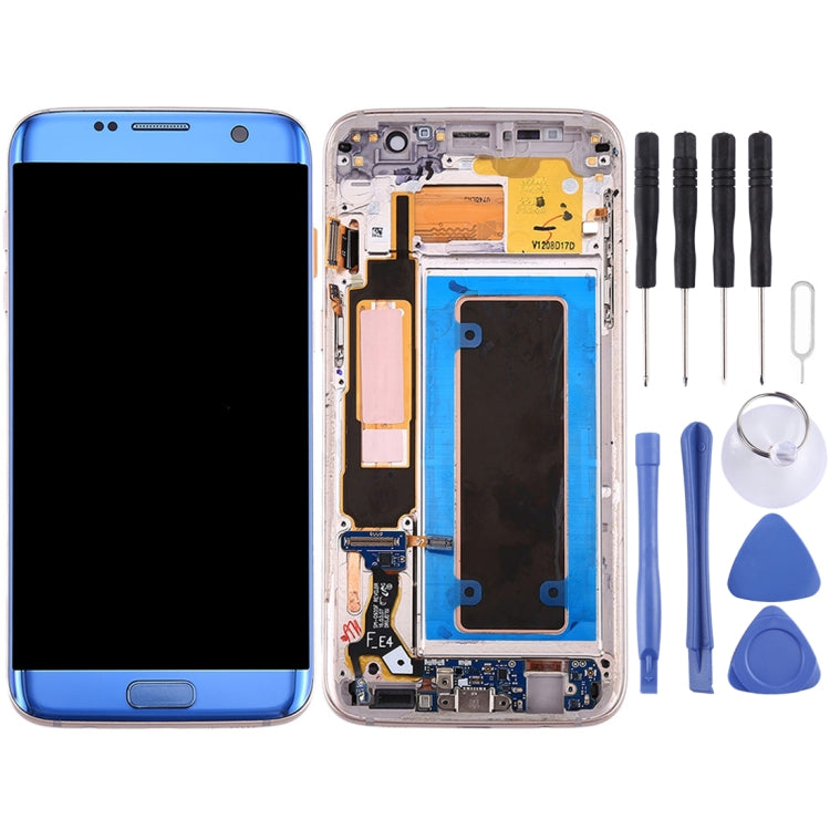 For Galaxy S7 Edge / G935A Original LCD Screen and Digitizer Full Assembly with Frame & Charging Port Board & Volume Button & Power Button, For Samsung Galaxy S7 Edge / G935A, For Galaxy S7 Edge / G935A (Frame), For Galaxy S7 Edge /G935A