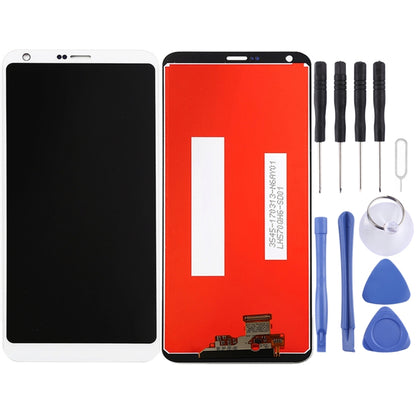 LCD Screen and Digitizer Full Assembly for LG G6 / H870 / H871 / H872 / LS993 / VS998 , For G6 White, For LG G6