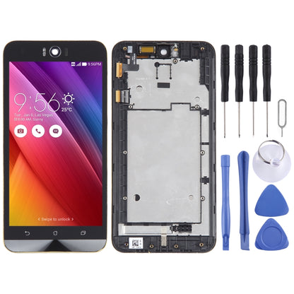 LCD Screen and Digitizer Full Assembly with Frame for ASUS Zenfone Selfie ZD551KL Z00UD, For Asus Zenfone Selfie
