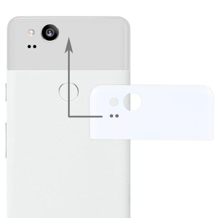 Google Pixel 2 Back Cover Top Glass Lens Cover