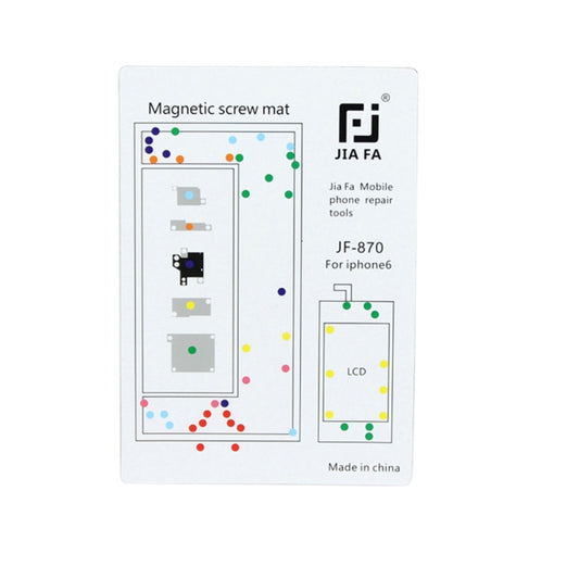JIAFA Magnetic Screws Mat for iPhone 6 , For 6