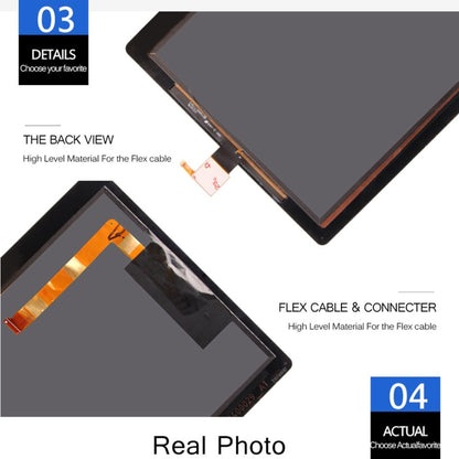 LCD Screen and Digitizer Full Assembly for Lenovo Tab 3 10 Plus TB-X103 / X103F 10.1 inch, For Tab 3 10 Plus