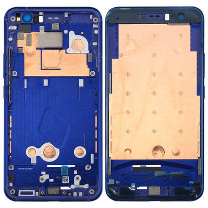 Front Housing LCD Frame Bezel Plate for HTC U11, For U11 (Red), For U11(Dark Blue), For U11, For U11 Front Black