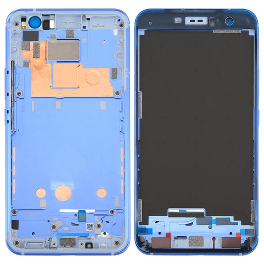 Front Housing LCD Frame Bezel Plate for HTC U11, For U11, For U11 (Red), For U11(Dark Blue), For U11 Front Black
