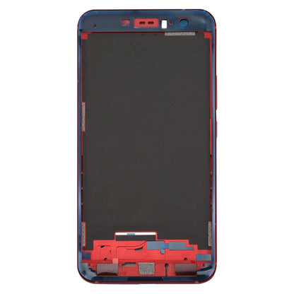 Front Housing LCD Frame Bezel Plate for HTC U11, For U11 (Red), For U11(Dark Blue), For U11, For U11 Front Black