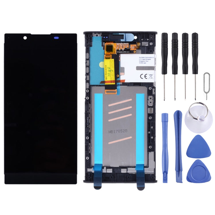 LCD Screen and Digitizer Full Assembly with Frame for Sony Xperia L1 G3311 G3312 G3313, For Xperia L1 OEM, Xperia L1, For Xperia L1