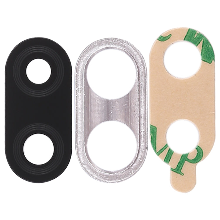 For Huawei P20 Lite 10pcs Back Camera Bezel with Lens Cover & Adhesive