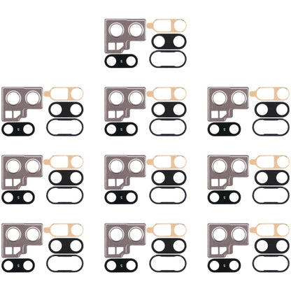 For Huawei P20 10pcs Back Camera Bezel with Lens Cover & Adhesive