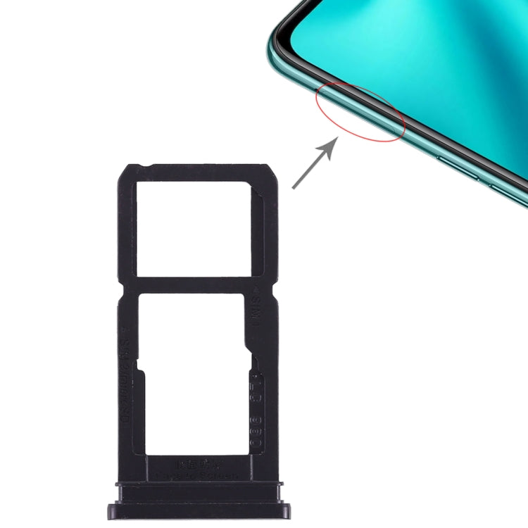 For OPPO R15 SIM Card Tray + SIM Card Tray / Micro SD Card Tray, For OPPO R15
