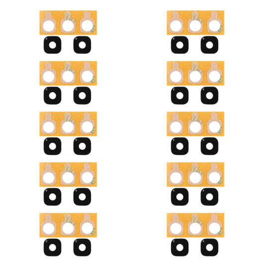 For Galaxy J2 Pro (2016) 10pcs Back Camera Lens Cover with Sticker