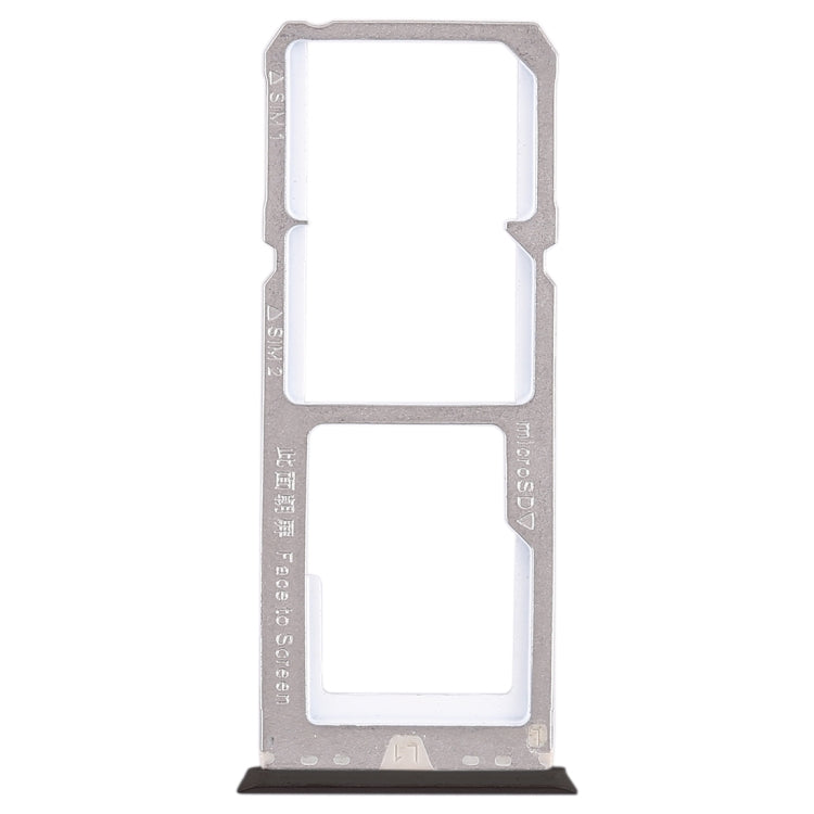 For OPPO A79 2 x SIM Card Tray + Micro SD Card Tray, For OPPO A79
