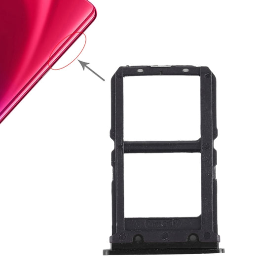 For Vivo X23 2 x SIM Card Tray, For Vivo X23, Vivo X23(Orange), Vivo X23(Rose Red)