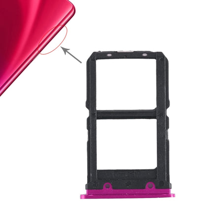 For Vivo X23 2 x SIM Card Tray, For Vivo X23, Vivo X23(Orange), Vivo X23(Rose Red)