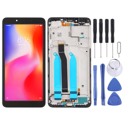 LCD Screen and Digitizer Full Assembly with Frame for Xiaomi Redmi 6A / Redmi 6, For Redmi 6A / Redmi 6, For Xiaomi Redmi 6A / Redmi 6