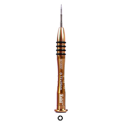 Kaisi K-222 Precision Screwdrivers Professional Repair Opening Tool for Mobile Phone Tablet PC (Torx: T2), Torx: T2