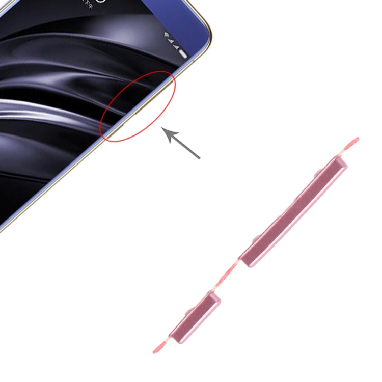 Power Button and Volume Control Button for Xiaomi Redmi 6A / Redmi 6, For Xiaomi Redmi 6A