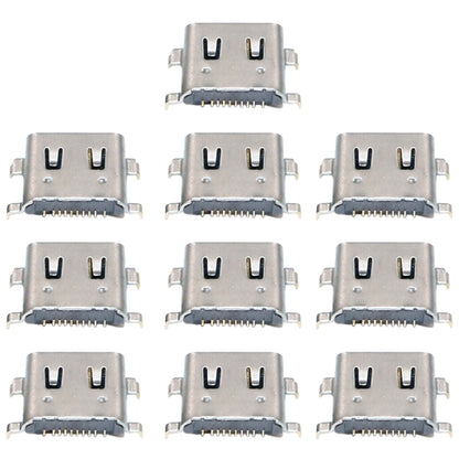 10 PCS Charging Port Connector for Motorola Moto M XT1662, For Moto M