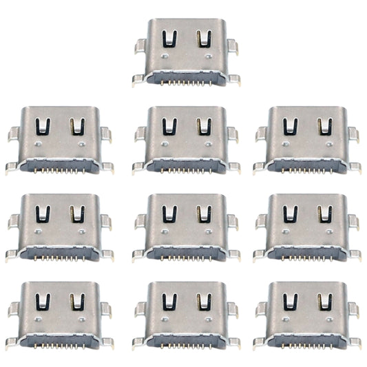 10 PCS Charging Port Connector for Motorola Moto M XT1662, For Moto M