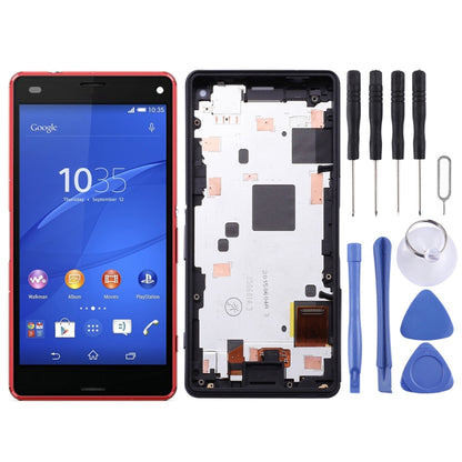 LCD Screen and Digitizer Full Assembly with Frame for Sony Xperia Z3 Mini Compact, For Xperia Z3 Mini Compact OEM, Xperia Z3 Mini Compact, For Xperia Z3 Mini Compact, Xperia Z3 Mini Compact (Green)