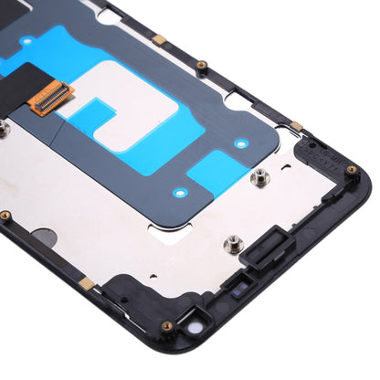 LCD Screen and Digitizer Full Assembly with Frame for LG Q6 Q6+ LG-M700 M700 M700A US700 M700H M703 M700Y, For Q6/Q6+