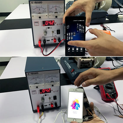 Kaisi K-1502D Repair Power Supply Current Meter 2A Adjustable DC Power Supply Automatic Protection, US Plug, EU Plug, US Plug