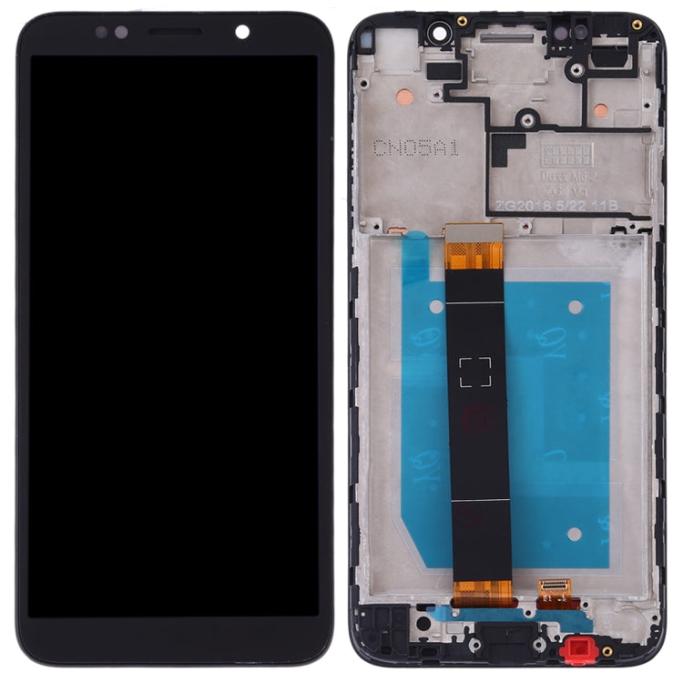 LCD Screen and Digitizer Full Assembly with Frame for Huawei Y5 Prime (2018)