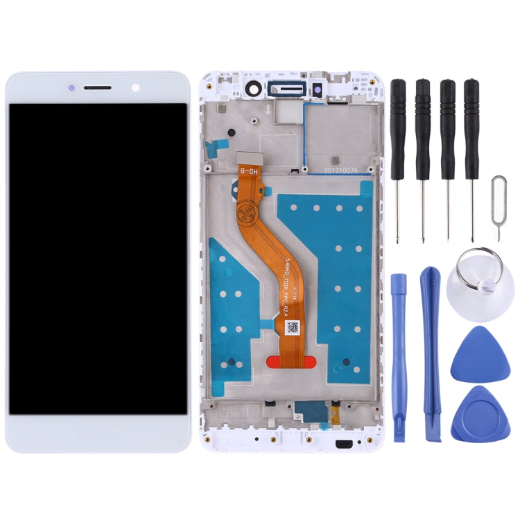 LCD Screen and Digitizer Full Assembly with Frame for Huawei Y7 (2017), For Huawei Y7 (2017)