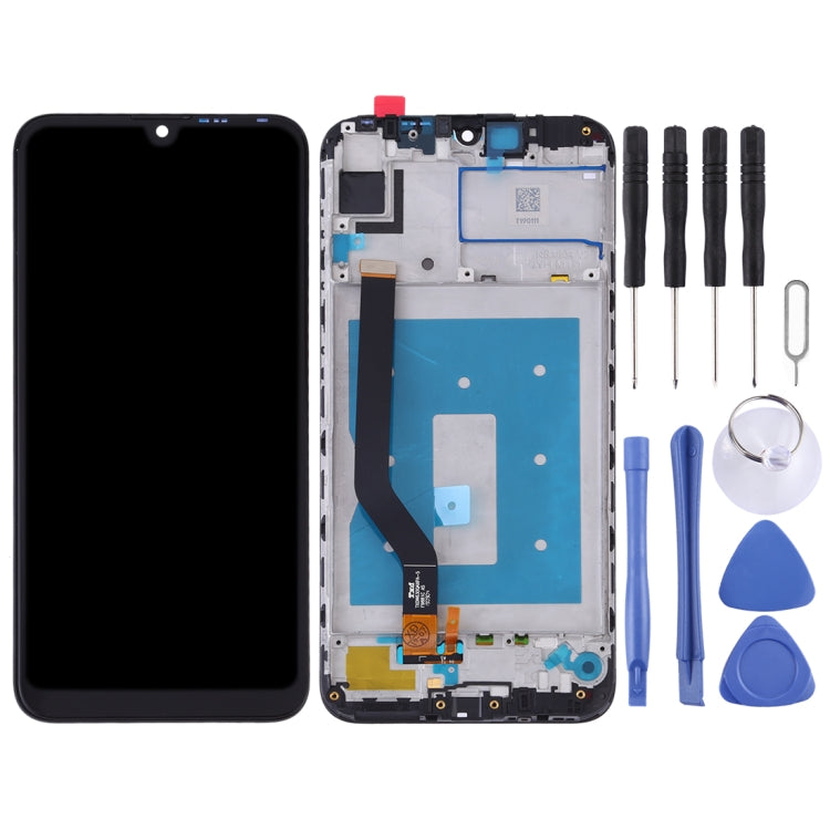 LCD Screen and Digitizer Full Assembly with Frame for Huawei Y7 Prime (2019), For Huawei Y7 Prime (2019)