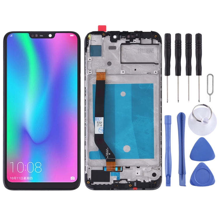 LCD Screen and Digitizer Full Assembly with Frame for Huawei Honor 8C