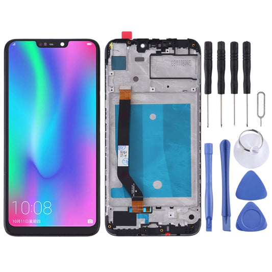 LCD Screen and Digitizer Full Assembly with Frame for Huawei Honor 8C