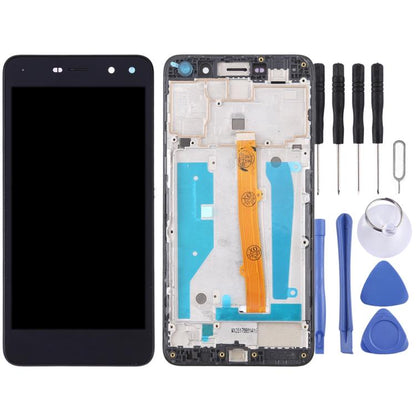 LCD Screen and Digitizer Full Assembly with Frame for Huawei Y5 (2017), For Huawei Y5 (2017), For Huawei  Y5 (2017)