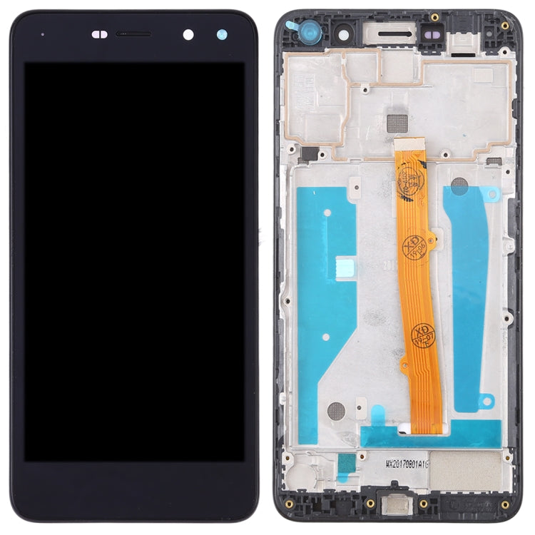 LCD Screen and Digitizer Full Assembly with Frame for Huawei Y5 (2017)