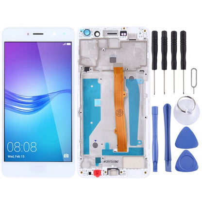 LCD Screen and Digitizer Full Assembly with Frame for Huawei Y5 (2017)