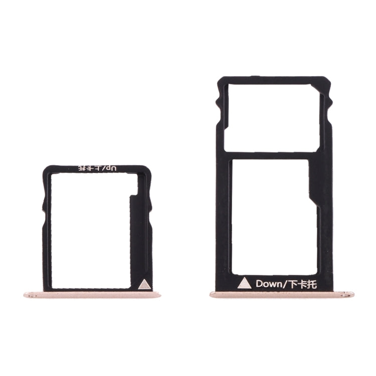 For Huawei Honor 5X / GR5 Micro SIM Card Tray + Nano SIM & Micro SD Card Tray, For Huawei 5X, For Huawei Honor 5X