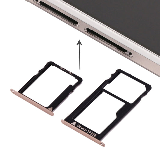 For Huawei Honor 5X / GR5 Micro SIM Card Tray + Nano SIM & Micro SD Card Tray, For Huawei 5X, For Huawei Honor 5X