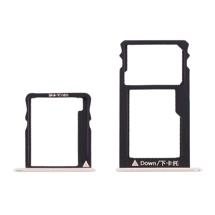 For Huawei Honor 5X / GR5 Micro SIM Card Tray + Nano SIM & Micro SD Card Tray, For Huawei Honor 5X, For Huawei 5X