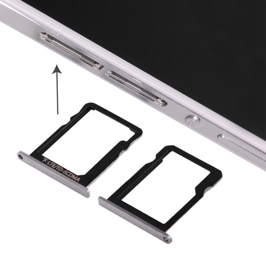 For Huawei Ascend P7 Micro SIM Card Tray + Micro SD Card Tray , For Huawei Ascend P7