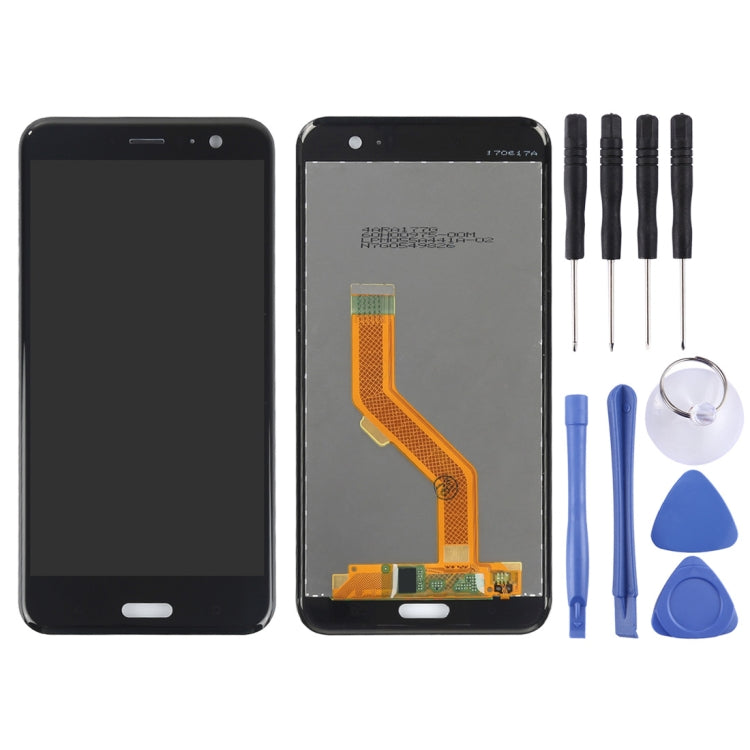 LCD Screen and Digitizer Full Assembly for HTC U11, For HTC U11