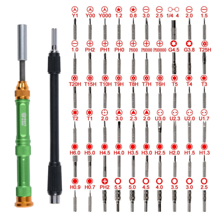 BEST BST-8928 Screwdriver Magnetic Bit Driver Kit 63 in 1 Professional Screwdrivers Set, BST-8928