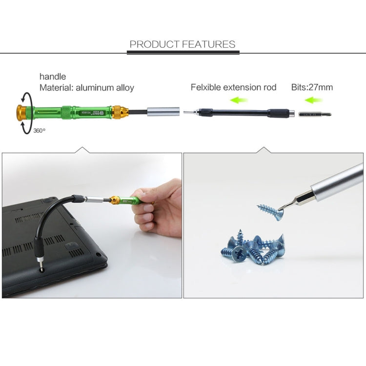 BEST BST-8928 Screwdriver Magnetic Bit Driver Kit 63 in 1 Professional Screwdrivers Set, BST-8928