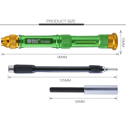 BEST BST-8928 Screwdriver Magnetic Bit Driver Kit 63 in 1 Professional Screwdrivers Set, BST-8928