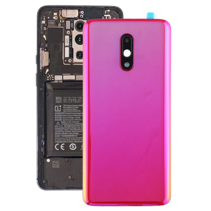 For OnePlus 7 Original Battery Back Cover with Camera Lens Frame, For OnePlus 7 (Original), For OnePlus 7,Original, For OnePlus 7,Original (Red)