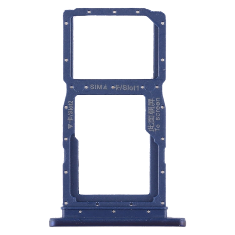 SIM Card Tray + SIM Card Tray / Micro SD Card Tray for Huawei Honor 9X / Honor 9X Pro, For Huawei Honor 9X, For Huawei Honor 9X(Dark Blue), For Huawei Honor 9X(Baby Blue)