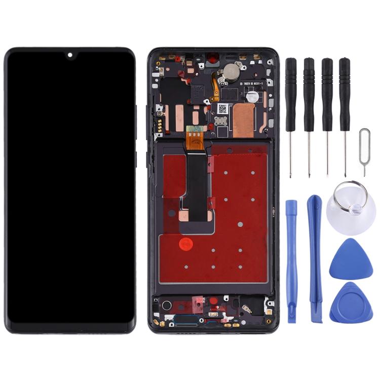 LCD Screen and Digitizer Full Assembly with Frame for Huawei P30 Pro, For Huawei P30 Pro with Frame, For Huawei P30 Pro (Breathing Crystal), For Huawei P30 Pro (Twilight)